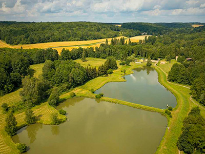 Etangs vus du ciel - etangs